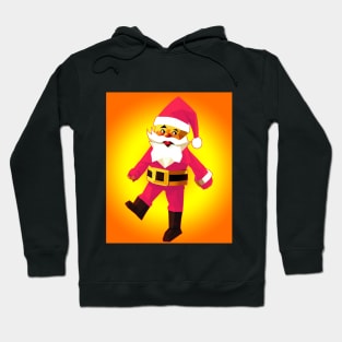 cute pink santa claus 2022 Hoodie